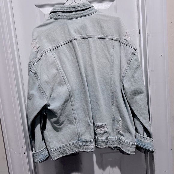 No Boundaries Jean Jacket. Size XL. - Picture 2 of 3